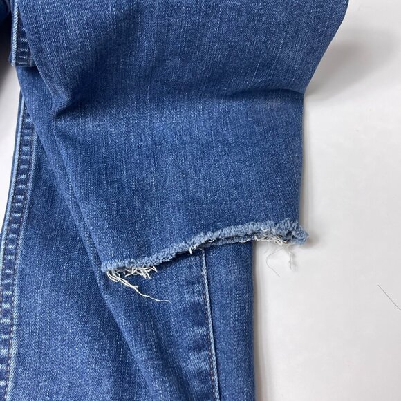 Madewell 10" High-Rise Button Fly Skinny Jeans | Size 29 | Hannah Wash - Picture 13 of 13